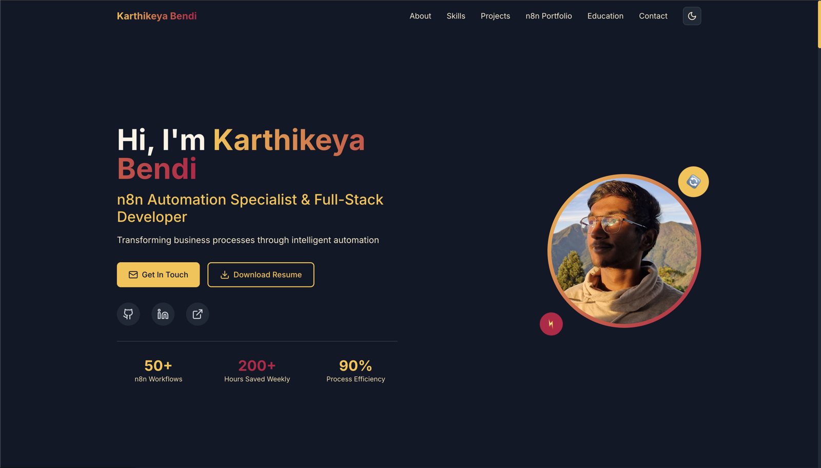Personal Portfolio Website